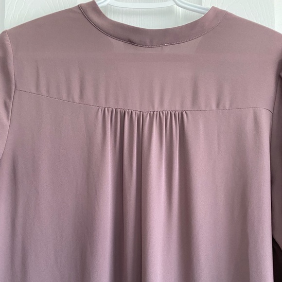Lush taupe tunic top, size medium - Picture 5 of 8